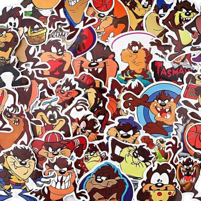 Stickers Taz <br> (Pack de 32) Pack de Stickers Tresor Otaku
