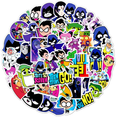 Stickers Teen Titans Pack de Stickers Tresor Otaku