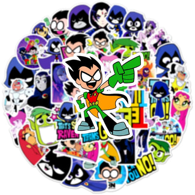 Stickers Teen Titans Pack de Stickers Tresor Otaku