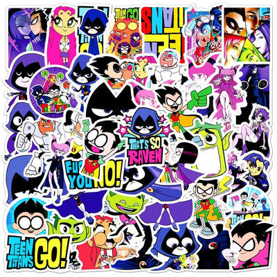 Stickers Teen Titans Pack de Stickers Tresor Otaku