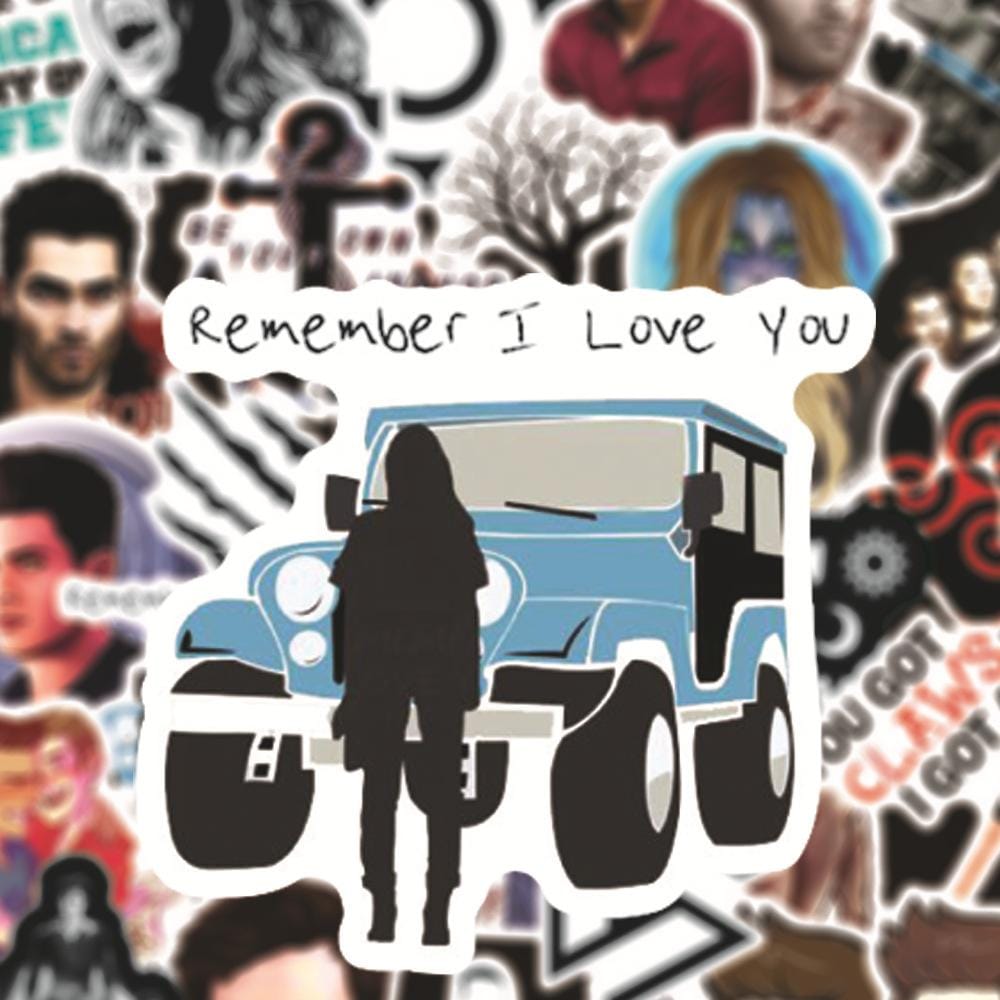 Stickers Teen Wolf Pack de Stickers Tresor Otaku