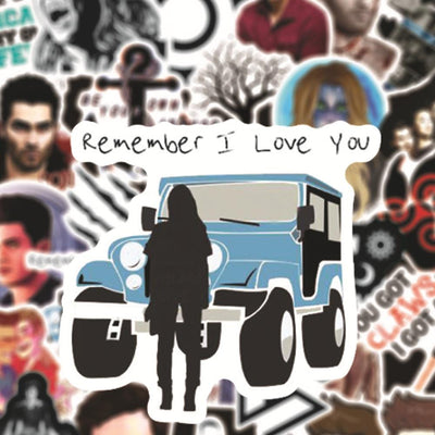 Stickers Teen Wolf Pack de Stickers Tresor Otaku