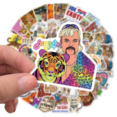 Stickers Tiger King Pack de Stickers Tresor Otaku