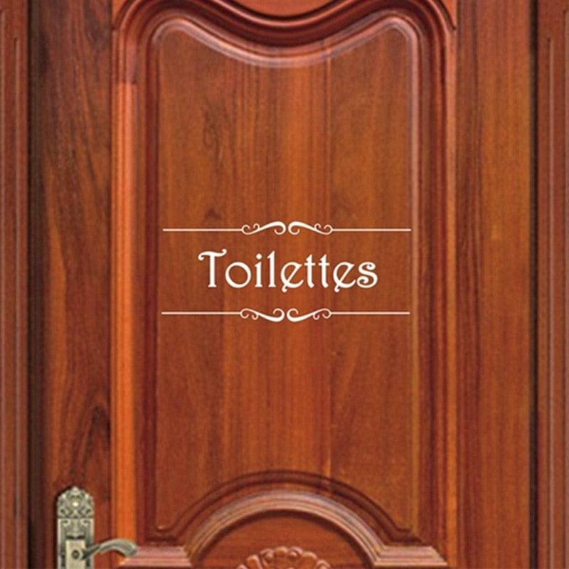 Stickers Toilettes Porte Tresor Otaku