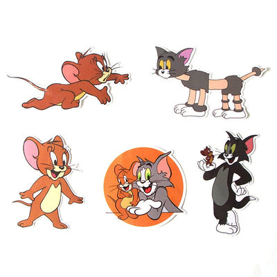 Stickers Tom & Jerry <br> (Pack de 17) Pack de Stickers Tresor Otaku