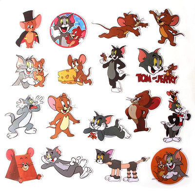 Stickers Tom & Jerry <br> (Pack de 17) Pack de Stickers Tresor Otaku
