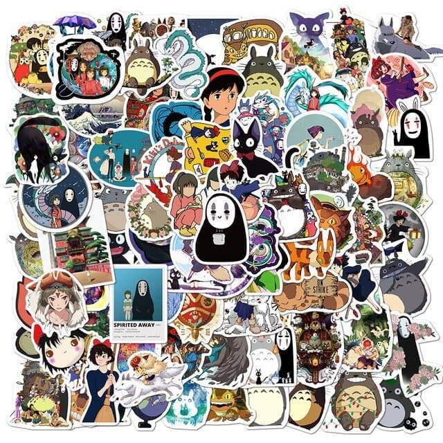 Stickers Totoro Pack de Stickers Tresor Otaku