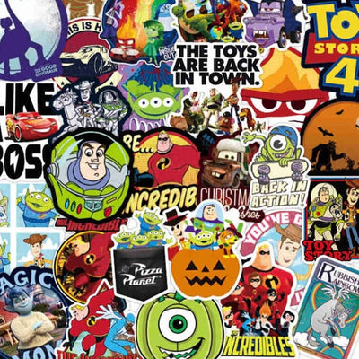 Stickers Toy Story & Co Tresor Otaku