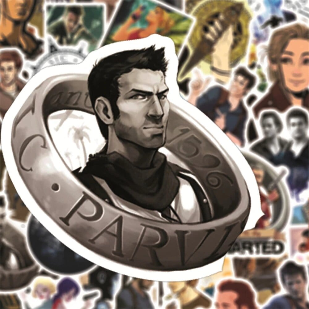Stickers Uncharted Pack de Stickers Tresor Otaku