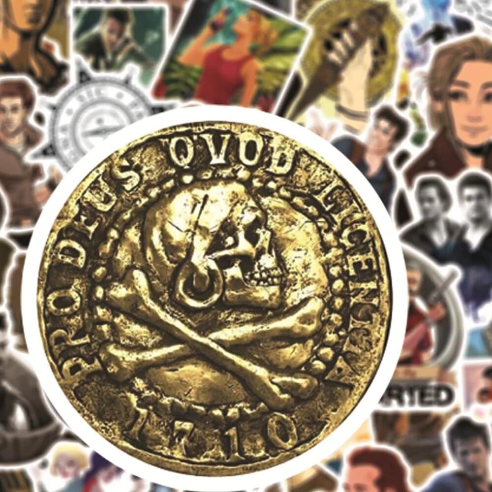 Stickers Uncharted Pack de Stickers Tresor Otaku
