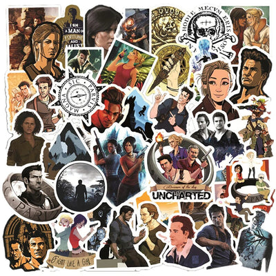 Stickers Uncharted Pack de Stickers Tresor Otaku