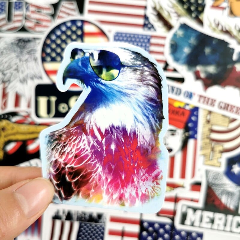 Stickers USA Pack de Stickers Tresor Otaku