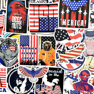 Stickers USA Pack de Stickers Tresor Otaku