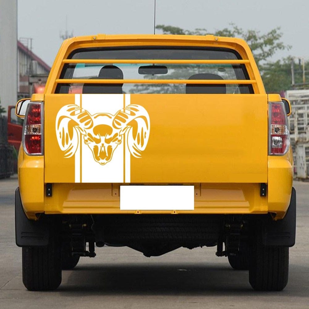 Stickers Van<br>Buffle Blanc Tresor Otaku