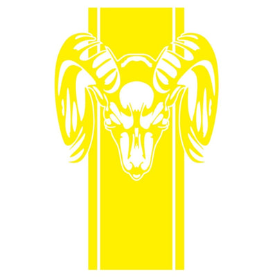 Stickers Van<br>Buffle Jaune Tresor Otaku