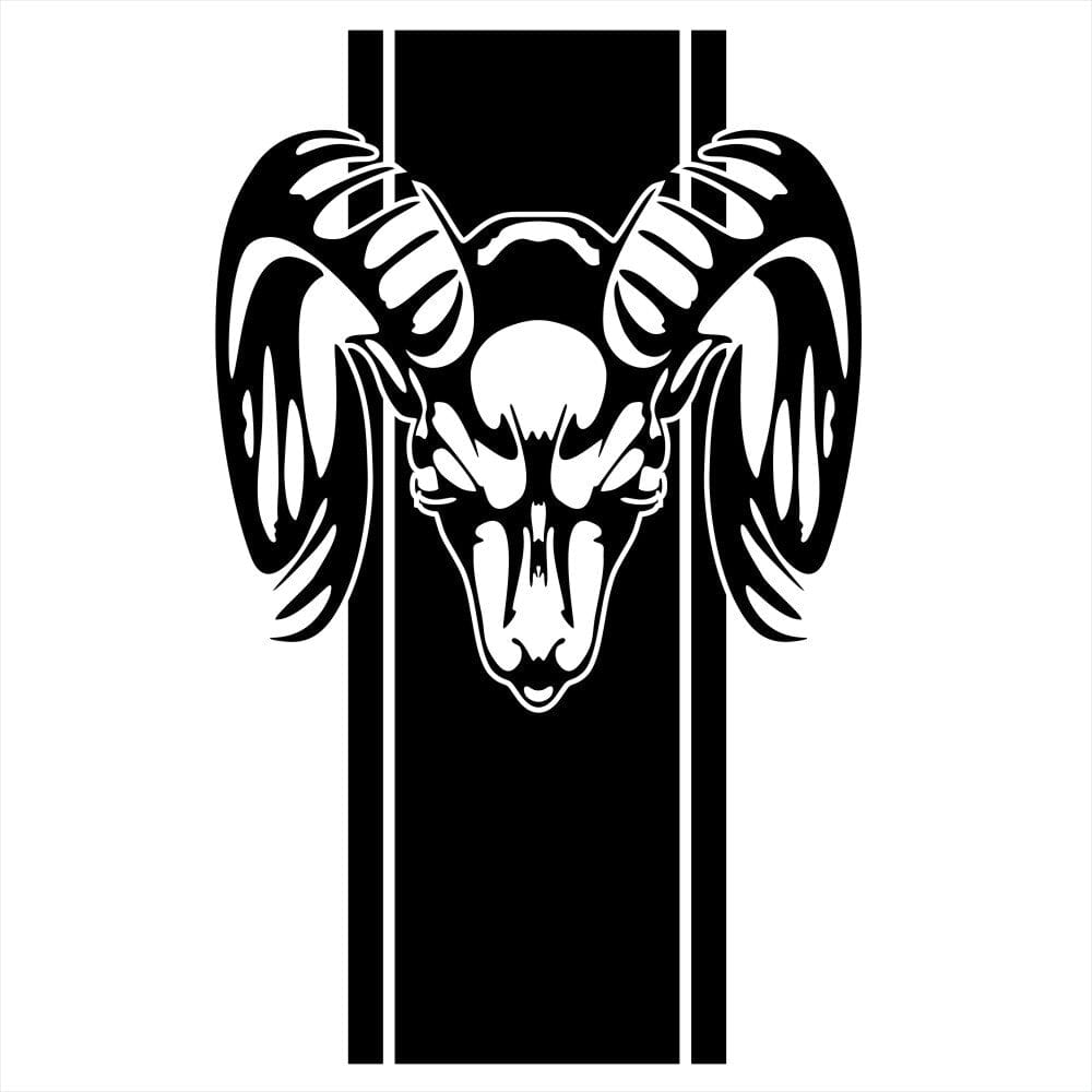 Stickers Van<br>Buffle Noir Tresor Otaku