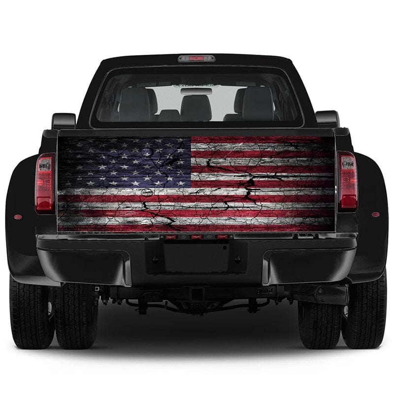 Stickers Van<br>Drapeau Américain Tresor Otaku