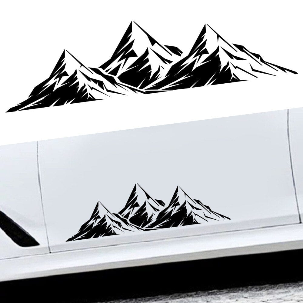 Stickers Van Montagnes