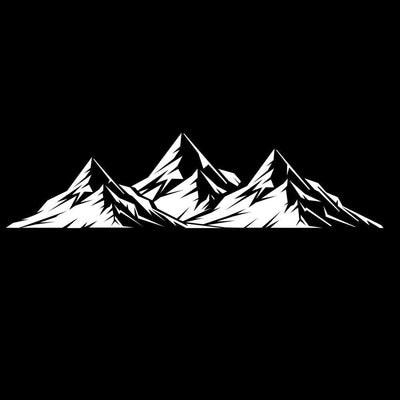 Stickers Van Montagnes