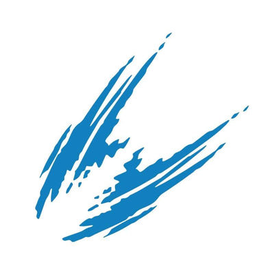 Stickers Van Tuning Bleu Tresor Otaku