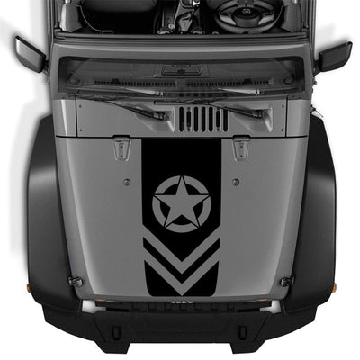 Stickers Voiture<br>Étoile Militaire Tresor Otaku