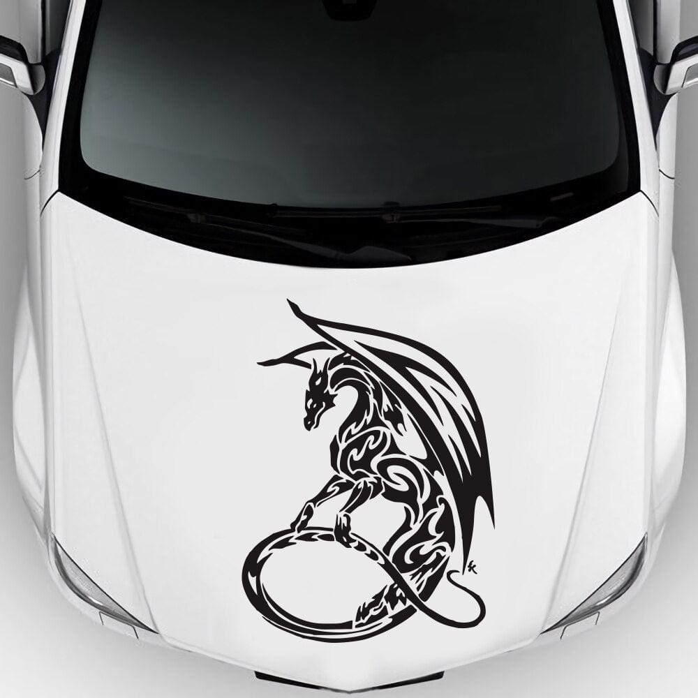Stickers Voiture Dragon Tresor Otaku