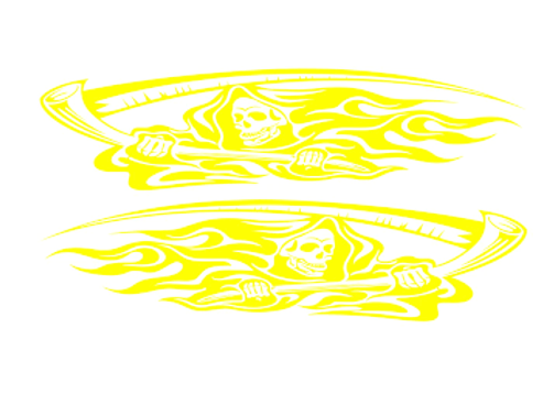 Stickers Voiture Faucheuse