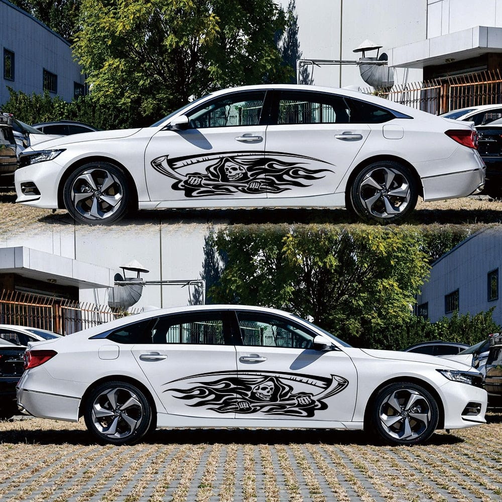 Stickers Voiture Faucheuse Tresor Otaku