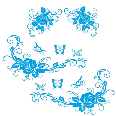 Stickers Voiture Fleurs