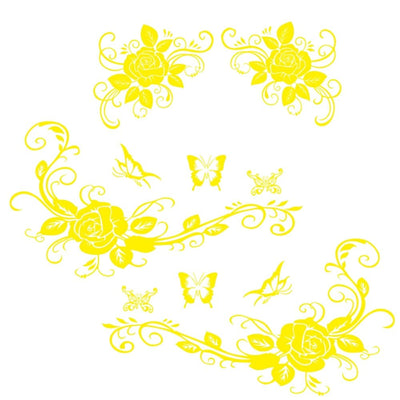 Stickers Voiture Fleurs