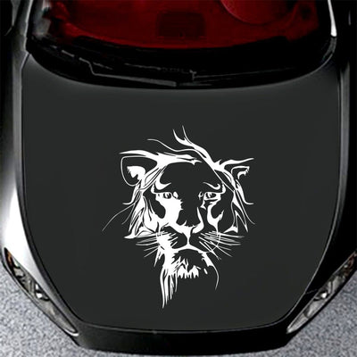 Stickers Voiture Lion Tresor Otaku