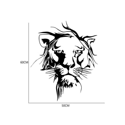 Stickers Voiture Lion Tresor Otaku