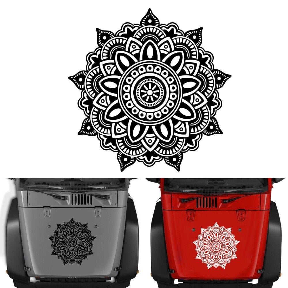 Stickers Voiture Mandala
