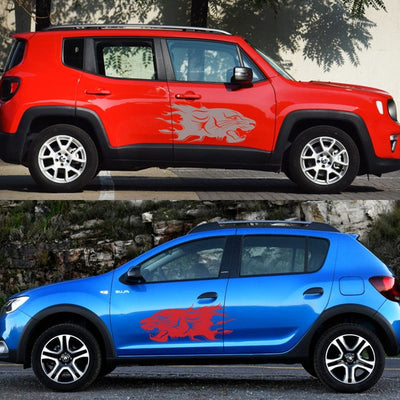 Stickers Voiture Panthère