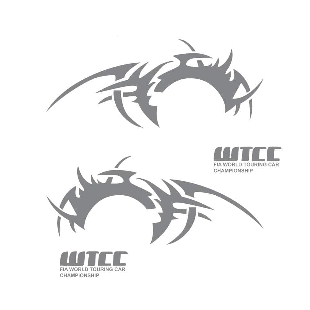 Stickers Voiture Sport Tuning Gris Tresor Otaku