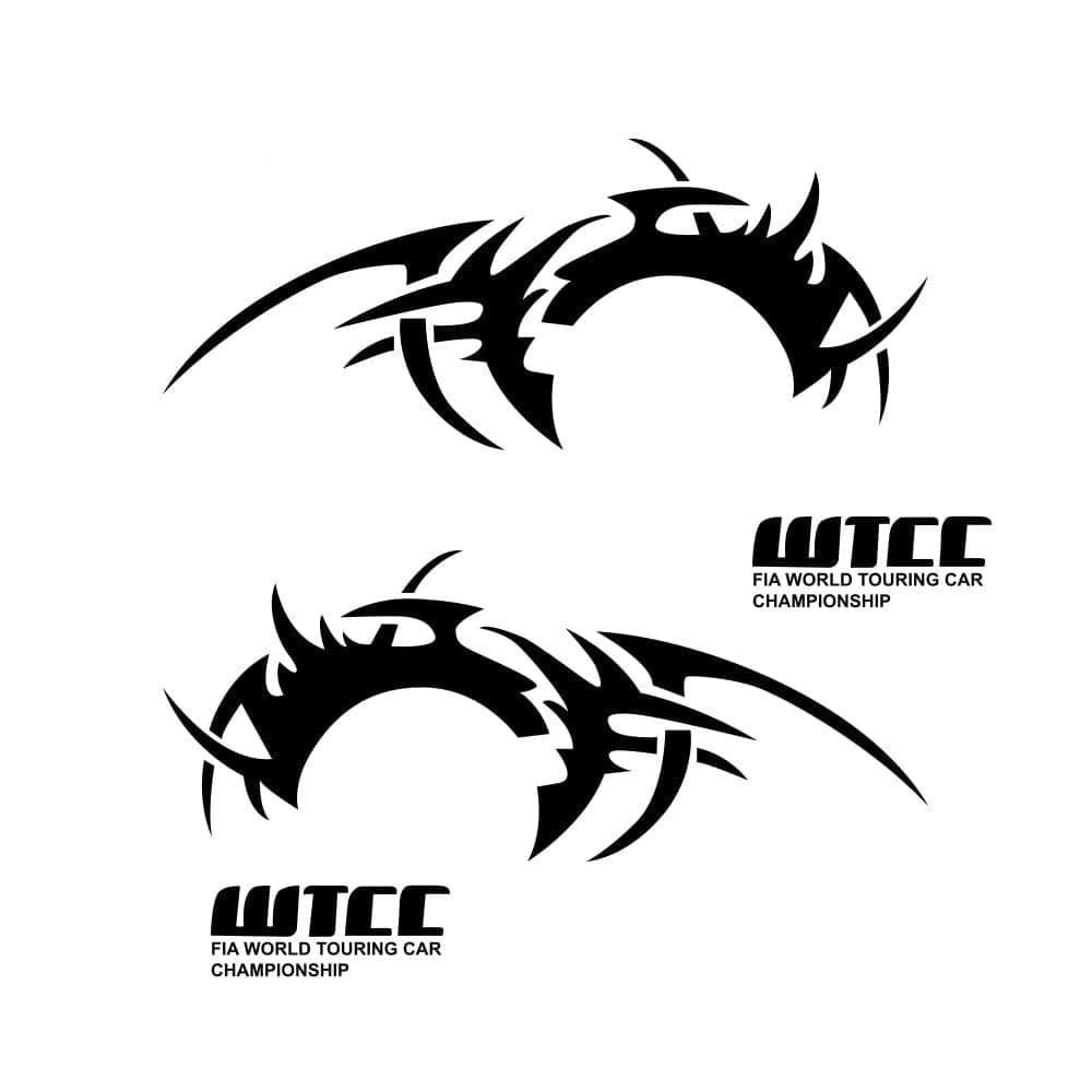 Stickers Voiture Sport Tuning Noir Tresor Otaku