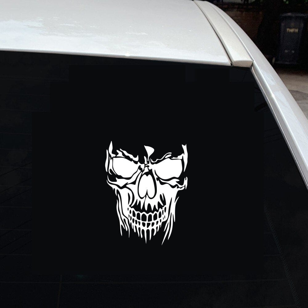 Stickers Voiture Tête de Mort