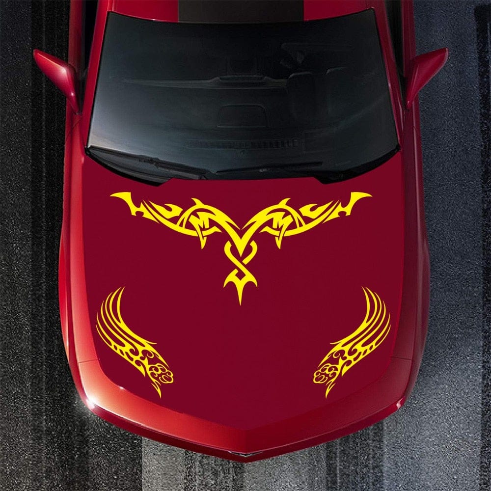 Stickers Voiture Tribal Tresor Otaku