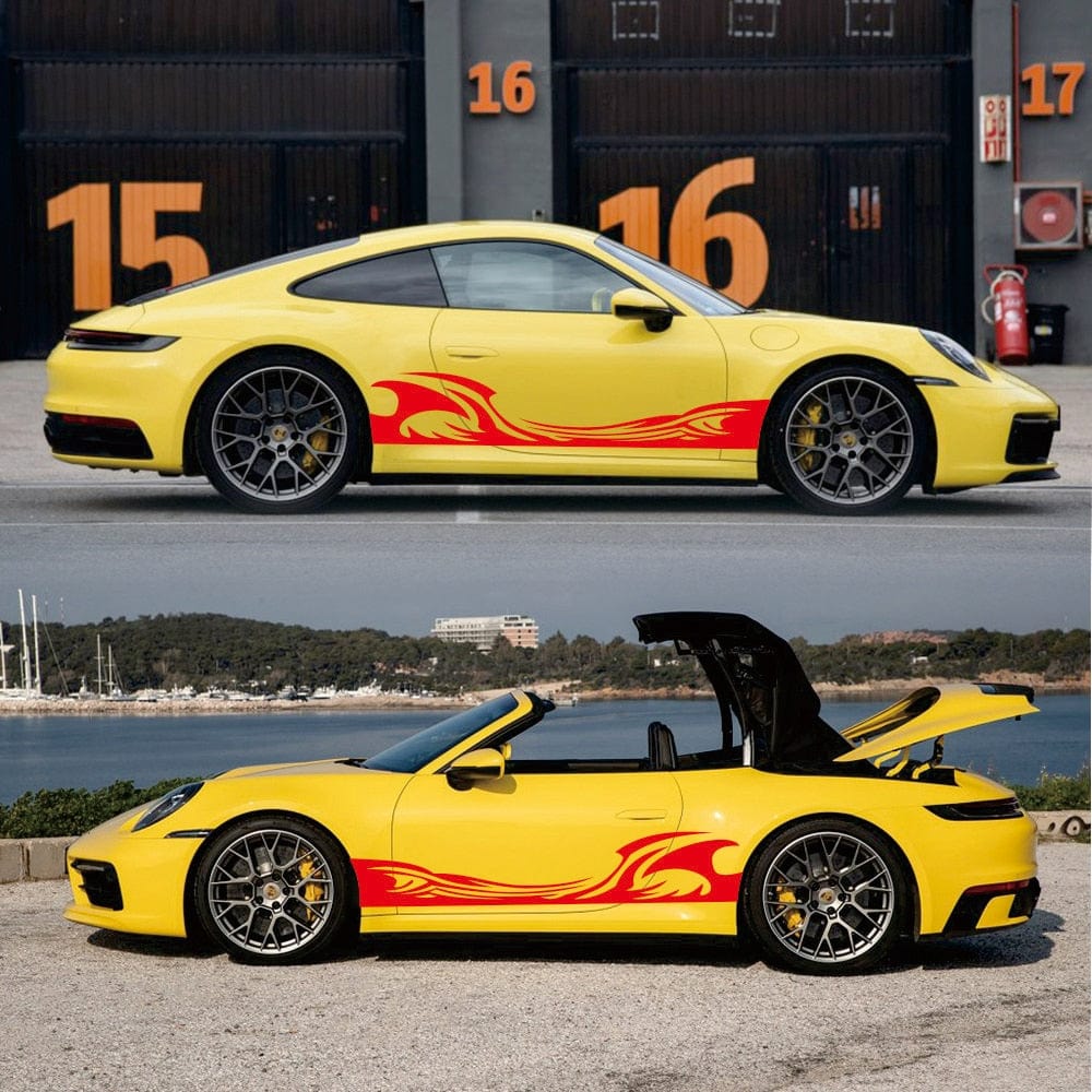 Stickers Voiture Tuning Sport Tresor Otaku
