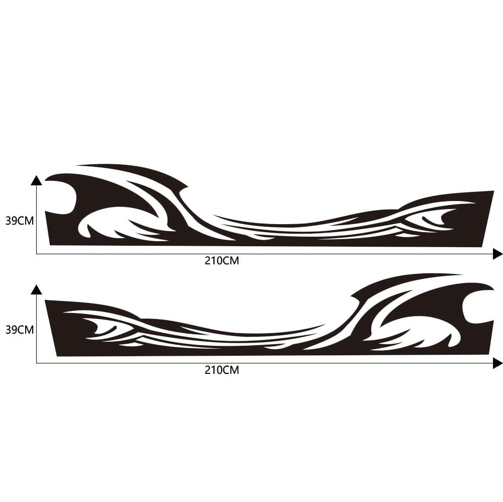Stickers Voiture Tuning Sport Tresor Otaku