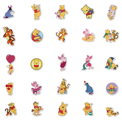 Stickers Winnie L'Ourson Pack de Stickers Tresor Otaku