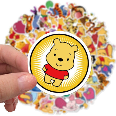 Stickers Winnie L'Ourson Pack de Stickers Tresor Otaku