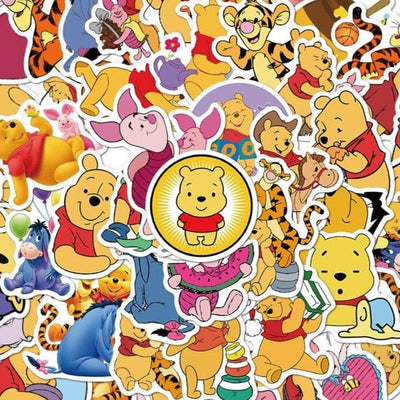 Stickers Winnie L'Ourson Pack de Stickers Tresor Otaku