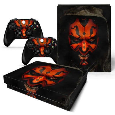 Stickers Xbox One X Dark Maul Stickers Xbox One X Tresor Otaku